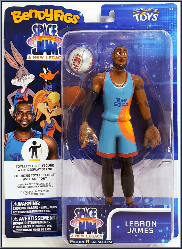 LeBron James - Space Jam - A New Legacy - BendyFigs - Noble Toys Action ...