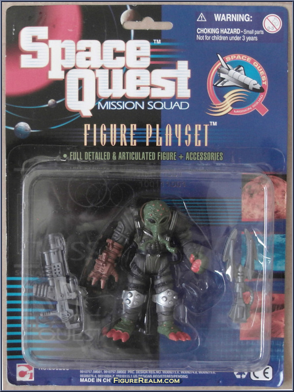 Green Alien (Space Suit) - Space Quest Mission Squad - Figure Realm