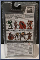 Samurai Spawn (Silver) from Spawn - Trading Figures - Series 2 manufactured by McFarlane [Back]