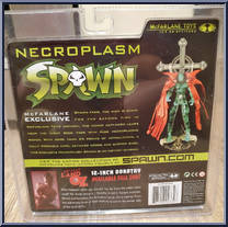 Spawn Necroplasm from Spawn - Collectors Club Exclusives manufactured by McFarlane [Back]