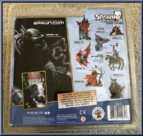 Spawn I.064 from Spawn - Series 24 - Classic Comic Covers manufactured by McFarlane [Back]