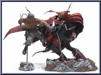 Spawn vs. Al Simmons (Issue 86 Cover Art) from Spawn - Series 27 - The Art of Spawn manufactured by McFarlane [Loose]