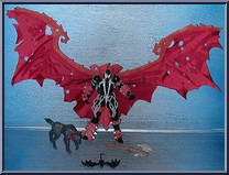 Spawn III (with Wolf) from Spawn - Series  7 manufactured by McFarlane [Loose]