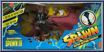 Spawn III (with Wolf) from Spawn - Series  7 manufactured by McFarlane [Front]