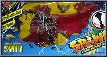 Spawn III (with Owl) from Spawn - Series  7 manufactured by McFarlane [Front]