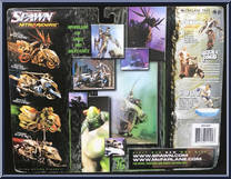 Vapor from Spawn - Series 16 - Nitro Riders manufactured by McFarlane [Back]