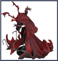 Spawn (Black White & Red All Over) from Spawn (2020 Series) - Statues manufactured by McFarlane [Loose]