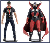 Spawn & Todd McFarlane (Gold Label) from Spawn (2020 Series) - Basic Series manufactured by McFarlane [Loose]