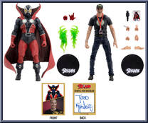 Spawn & Todd McFarlane (Gold Label) from Spawn (2020 Series) - Basic Series manufactured by McFarlane [Loose]