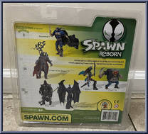 Redeemer from Spawn Reborn - Series 1 manufactured by McFarlane [Back]