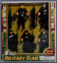 5 Piece Military Team from Special Forces - Basic Series manufactured by Polyfect [Front]