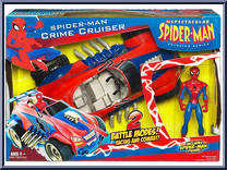 Spider-Man Crime Cruiser from Spectacular Spider-Man (Animated) - Vehicles manufactured by Hasbro [Front]