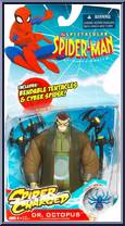 Dr. Octopus (Bendable Tentacles & Cyber Spider) from Spectacular Spider-Man (Animated) - Spider Charged manufactured by Hasbro [Front]