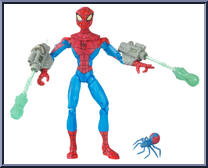 Spider-Man (Dual Web Blasters) from Spectacular Spider-Man (Animated) - Spider Charged manufactured by Hasbro [Loose]
