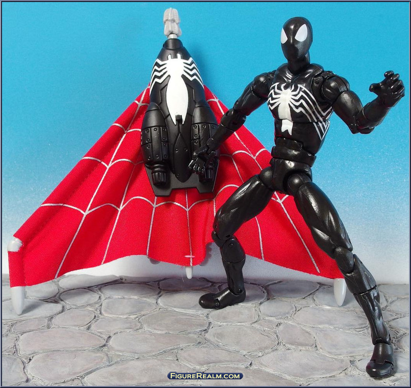 MEDICOM TOY BE@RBRICK SPIDER MAN BLACK COSTUME 400% & 100