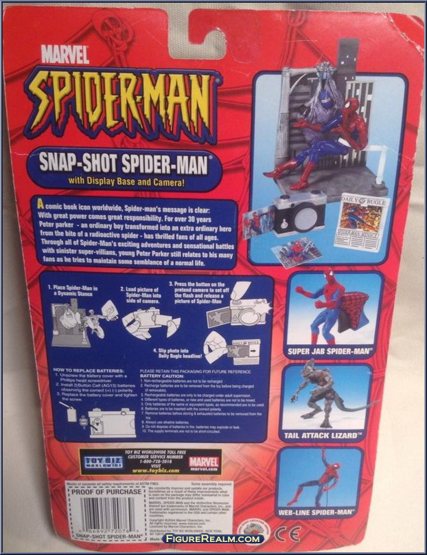 Spider-Man (Snap Shot) - Spider-Man (2000) - Series 10 - Toy