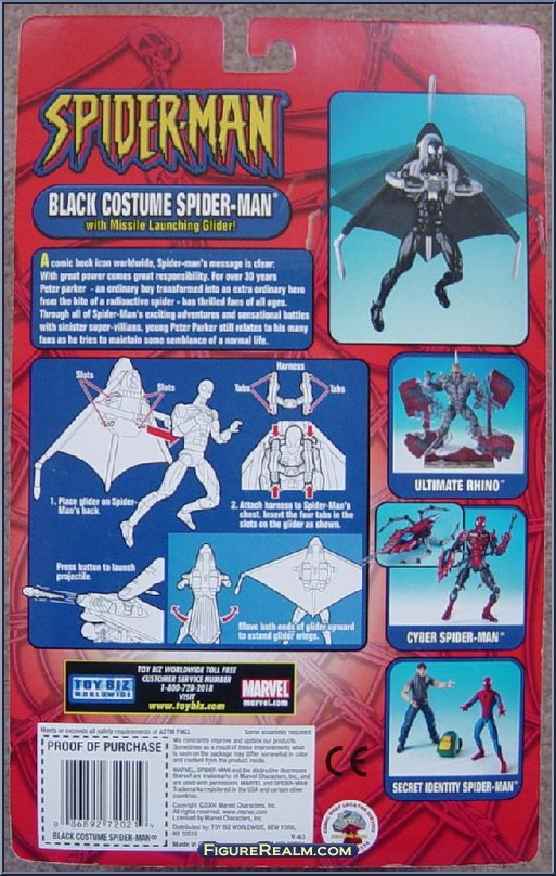 Spider-Man (Black Costume) - Spider-Man (2000) - Series 9