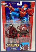 Carnage from Spider-Man (2000) - Series  8 manufactured by Toy Biz [Front]