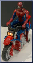 Dirt Bike from Spider-Man (2000) - Bump 'N Go manufactured by Toy Biz [Loose]