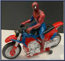 Dirt Bike from Spider-Man (2000) - Bump 'N Go manufactured by Toy Biz [Loose]