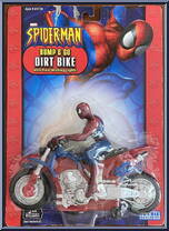 Dirt Bike from Spider-Man (2000) - Bump 'N Go manufactured by Toy Biz [Front]