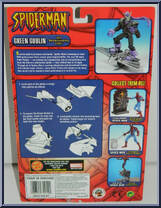 Green Goblin from Spider-Man (2000) - Series  7 manufactured by Toy Biz [Back]