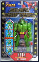 Hulk from Spider-Man (2000) - Shape Shifters - 2004 manufactured by Toy Biz [Front]
