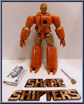 Iron Man from Spider-Man (2000) - Shape Shifters - 2004 manufactured by Toy Biz [Loose]
