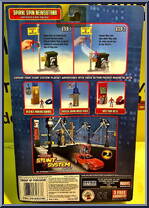Spiral Spin Newsstand from Spider-Man (2000) - Stunt System - Series 1 manufactured by Toy Biz [Back]