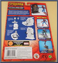 Peter Parker (Spider-Man) from Spider-Man (2000) - Series  7 manufactured by Toy Biz [Back]