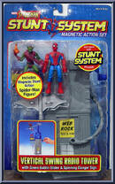 Vertical Swing Radio Tower from Spider-Man (2000) - Stunt System - Series 1 manufactured by Toy Biz [Front]