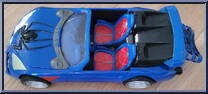 Spider Glider Car from Spider-Man (2000) - Vehicles manufactured by Toy Biz [Loose]