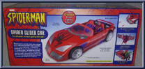 Spider Glider Car from Spider-Man (2000) - Vehicles manufactured by Toy Biz [Back]