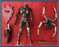 Spider-Man (Cyber) from Spider-Man (2000) - Series  9 manufactured by Toy Biz [Loose]