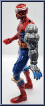 Spider-Man (Cyborg) from Spider-Man (2000) - 2000 with Video manufactured by Toy Biz [Loose]