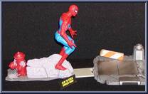 Spider-Man (Flip 'N Stick) from Spider-Man (2000) - Series 13 manufactured by Toy Biz [Loose]