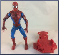 Spider-Man (Hurricane Kick) from Spider-Man (2000) - Series 15 manufactured by Toy Biz [Loose]