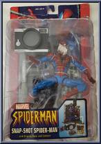 Spider-Man (Snap Shot) from Spider-Man (2000) - Series 10 manufactured by Toy Biz [Front]