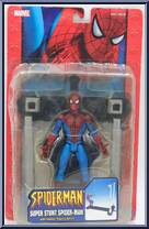 Spider-Man (Super Stunt) from Spider-Man (2000) - Series 15 manufactured by Toy Biz [Front]