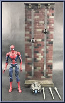 Spider-Man (Superposeable) from Spider-Man (2000) - Series 12 manufactured by Toy Biz [Loose]