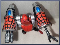 Spider-Man (Web Cannon) from Spider-Man (2000) - Series 14 manufactured by Toy Biz [Loose]