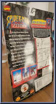 Spider-Man (Web Line) from Spider-Man (2000) - 2000 manufactured by Toy Biz [Back]