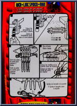 Spider-Man (Web Line) from Spider-Man (2000) - 2000 manufactured by Toy Biz [Back]