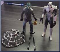 Spider-Man (Web-Trap) from Spider-Man (2000) - Series 14 manufactured by Toy Biz [Loose]