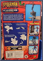 Spider-Man (Flip 'N Zip) from Spider-Man (2000) - Series  7 manufactured by Toy Biz [Back]