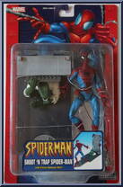 Spider-Man (Shoot N' Trap) from Spider-Man (2000) - Series 11 manufactured by Toy Biz [Front]