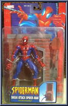 Spider-Man (Sneak Attack) from Spider-Man (2000) - Series 11 manufactured by Toy Biz [Front]