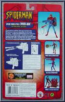 Spider-Man (Spider Sense Attack) from Spider-Man (2000) - Series  8 manufactured by Toy Biz [Back]