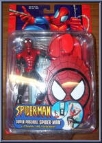 Spider-Man (Super-Poseable) from Spider-Man (2000) - Series  5 manufactured by Toy Biz [Front]
