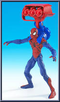 Spider-Man (Web Attack) from Spider-Man (2000) - Series  8 manufactured by Toy Biz [Loose]